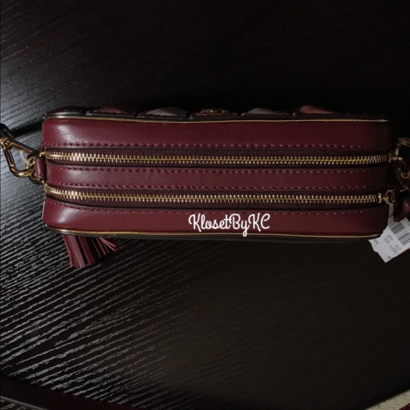 NWT / Michael Kors Small Quilted TriColor Cam Bag - Picture 5 of 6